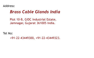 brass cable glands india